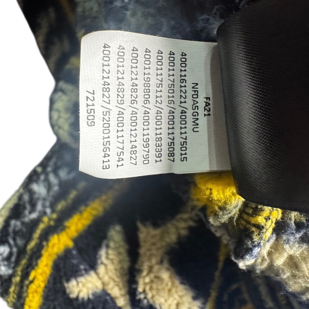The North Face Men XL Campshire Sherpa Fleece Full Zip Jacket Aztec Tribal Print - Picture 6 of 7